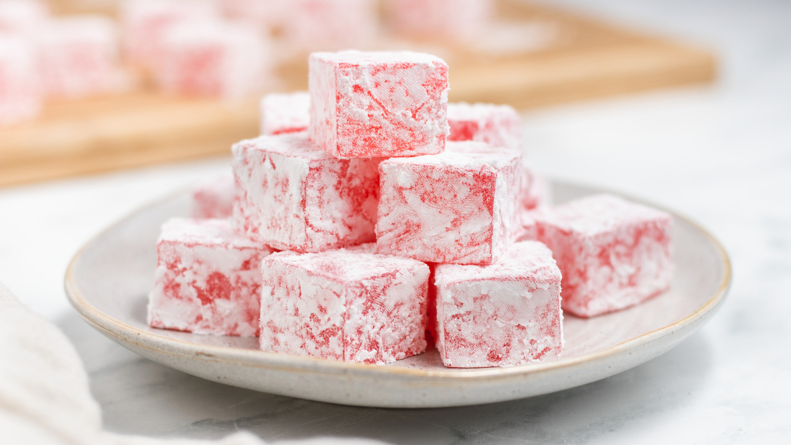 Get Ready for a Unique Journey with Turkish Delight Treat at the Entrance on Bosphorus Cruise