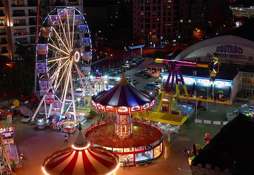 Amusement Park Adventure Before Bosphorus Dinner Cruise