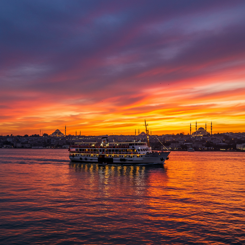 A Day on the Bosphorus with Sunset Bosphorus Cruise